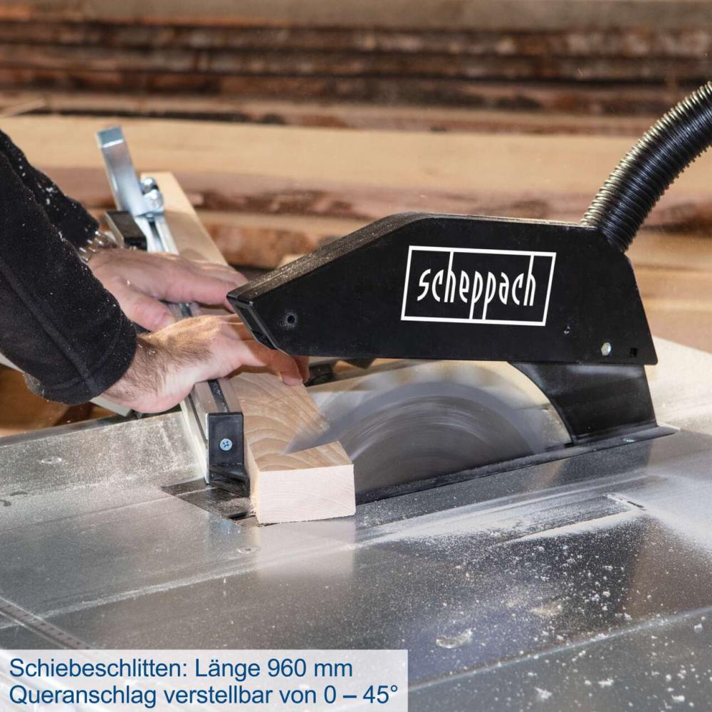 Строительная циркулярная пила ts 310 (220 V) Scheppach