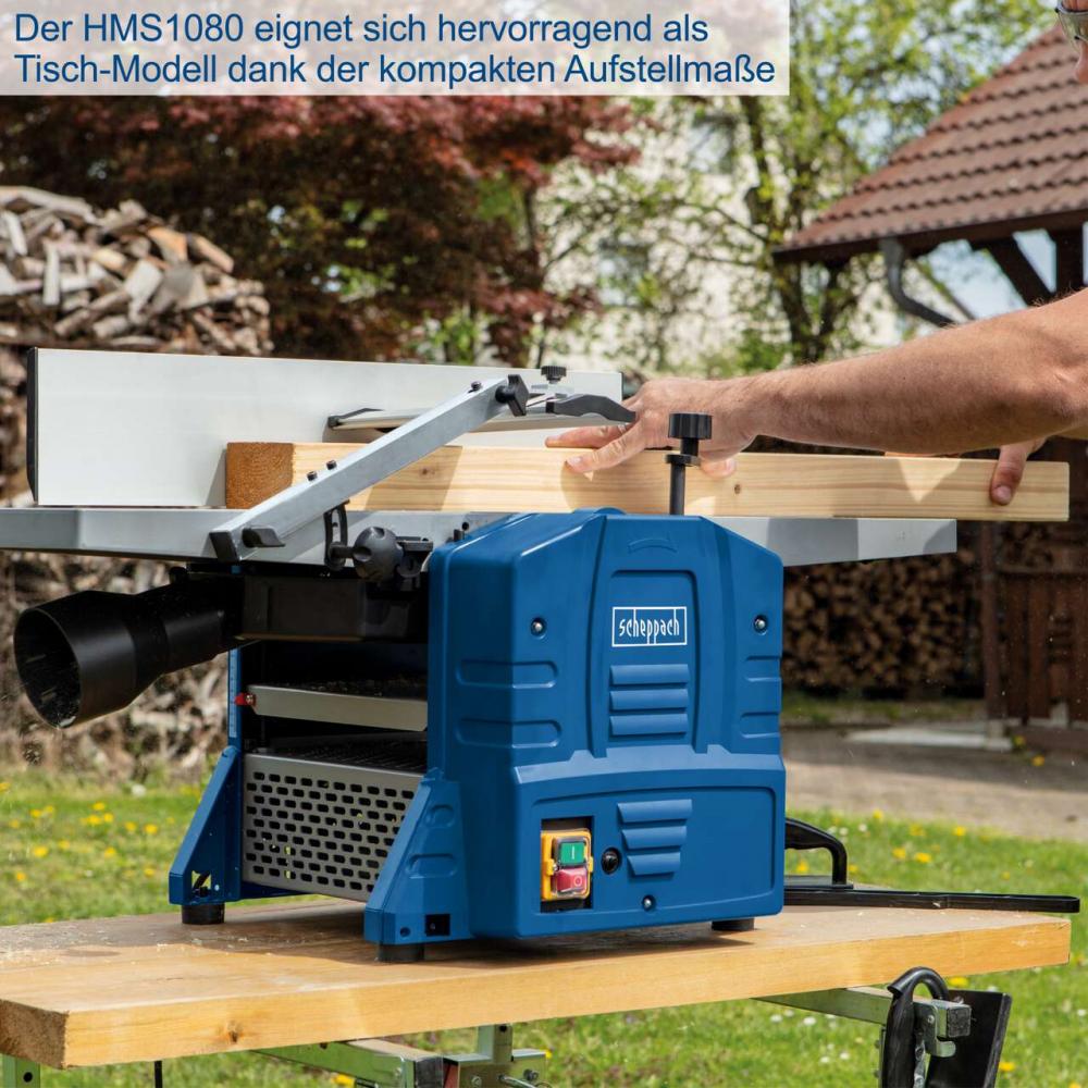 Фуговально-рейсмусовый станок Scheppach HMS 1080 (220 V) Scheppach
