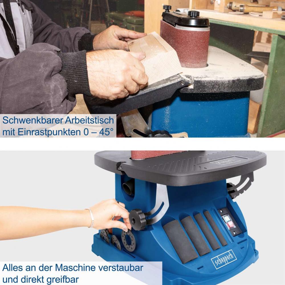 Осцилляционный шпиндельно-ленточный шлифовальный станок  Scheppach OSM 600 Scheppach