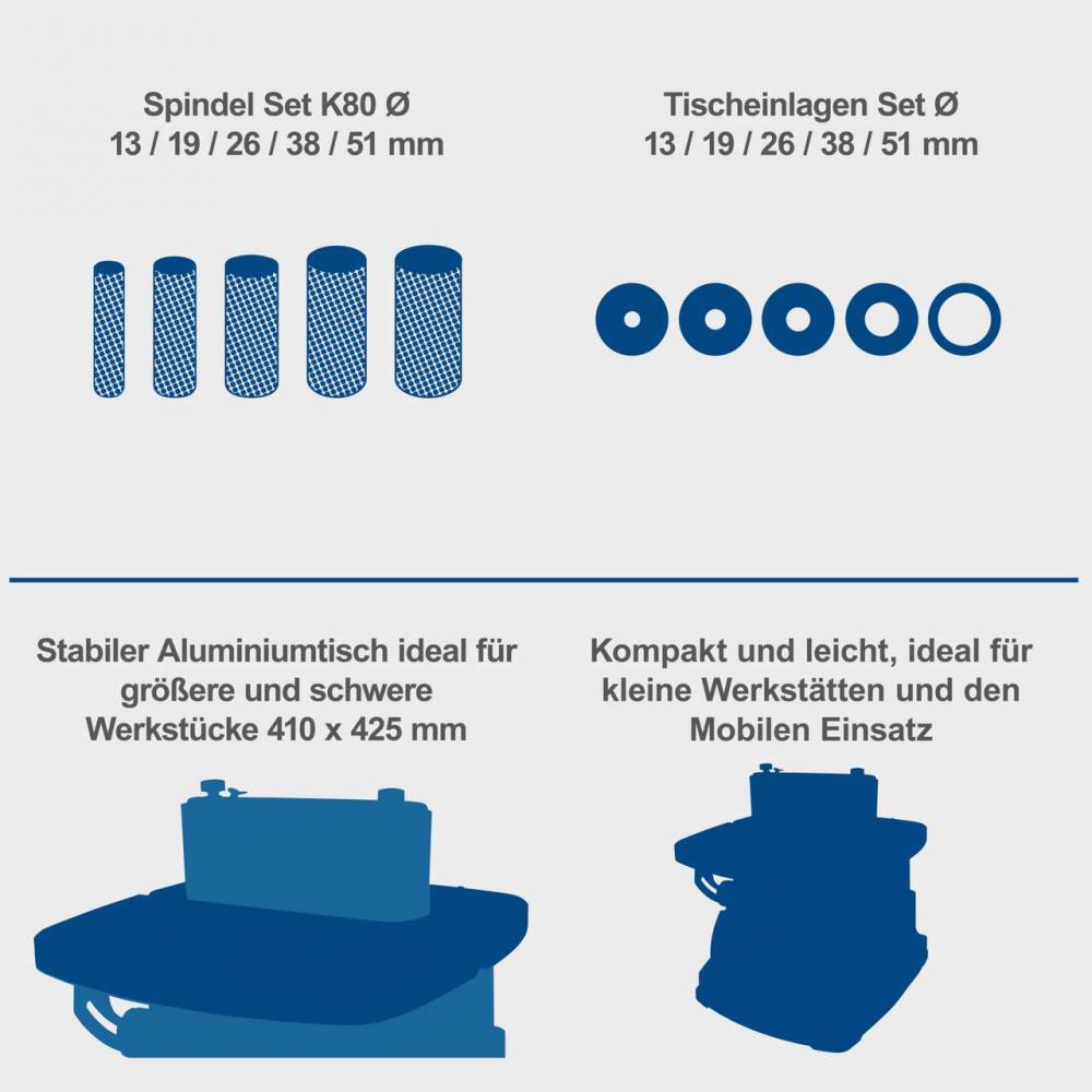 Осцилляционный шпиндельно-ленточный шлифовальный станок  Scheppach OSM 600 Scheppach