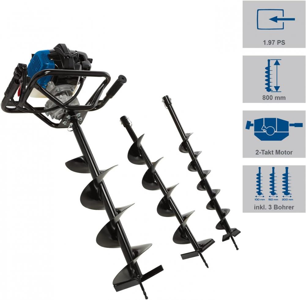 Мотобур Scheppach EB 2000 Scheppach