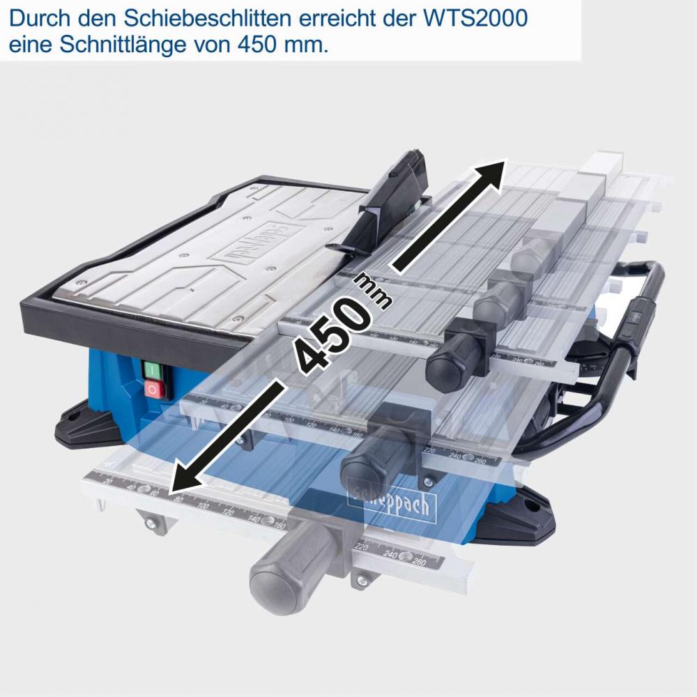 Плиткоріз Scheppach WTS2000 Scheppach