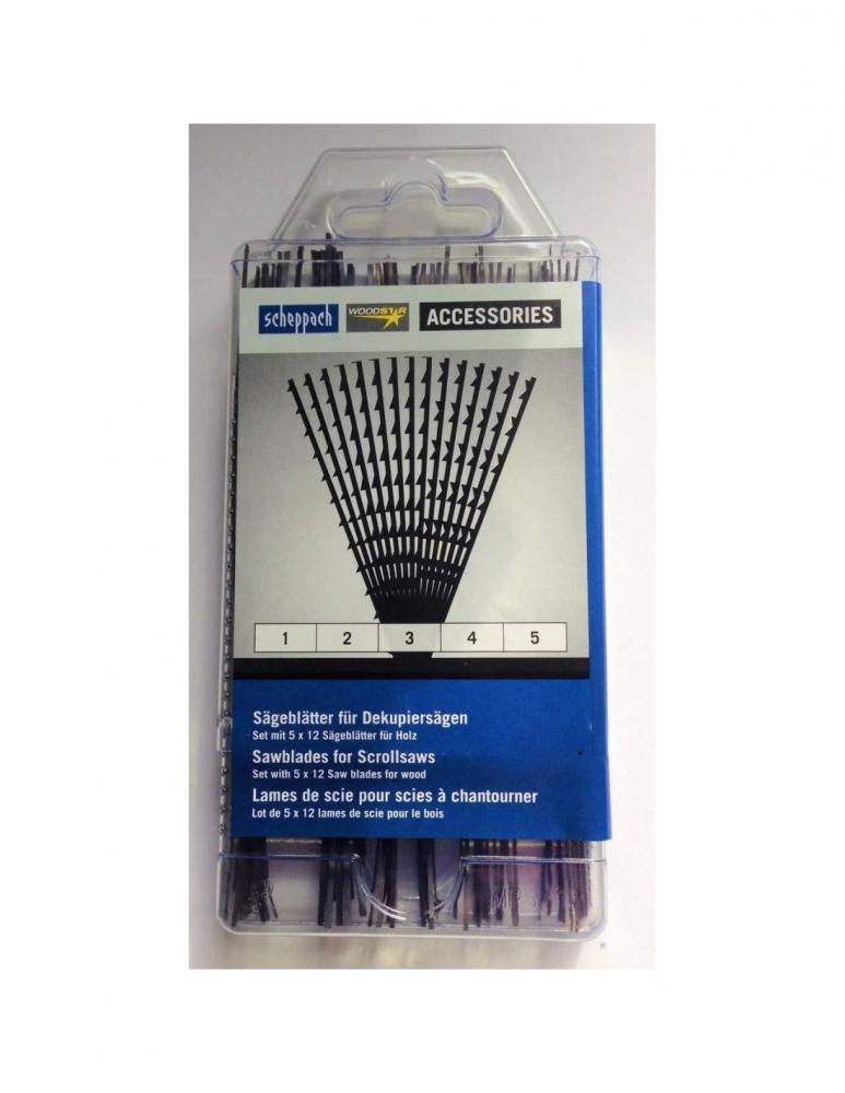 Полотна для лобзиковых пил, со штифтом, набор для SD1600V,DECO-FLEX,DECO-XL Scheppach