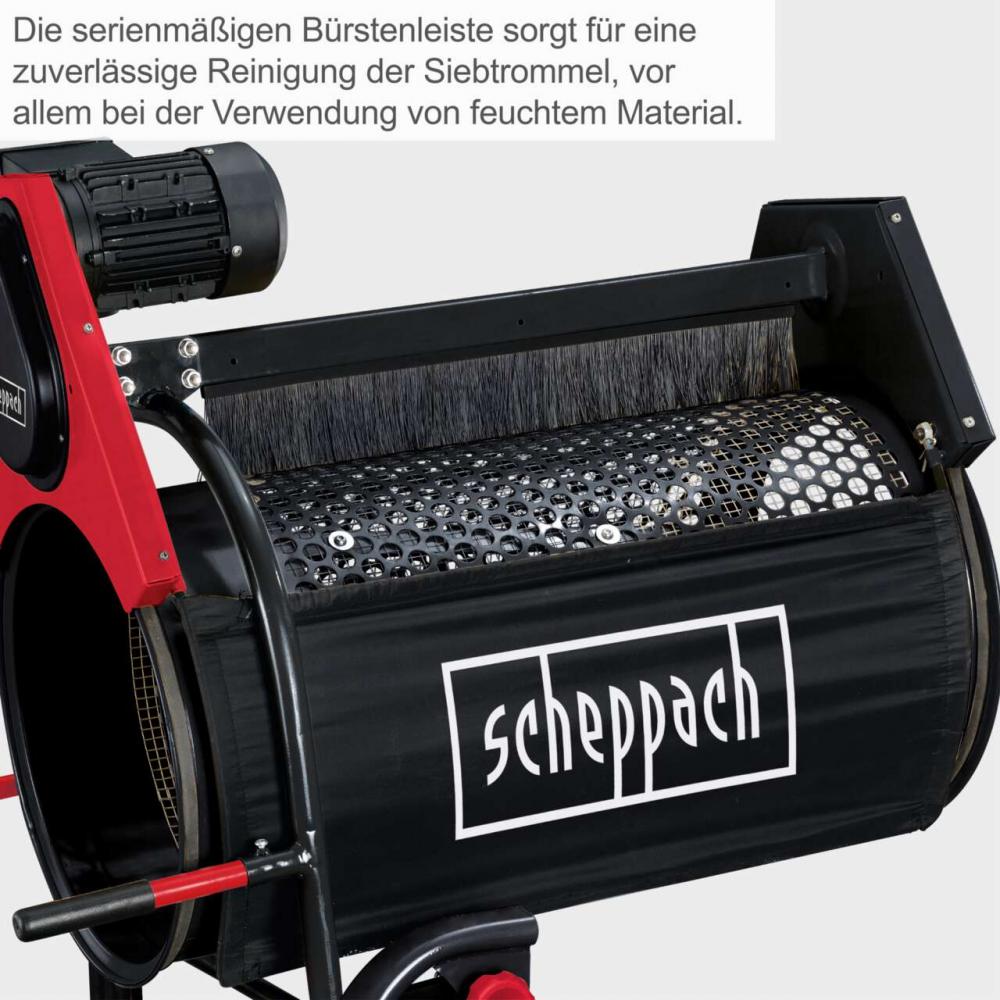 Барабанный просеиватель Scheppach RS350 Scheppach