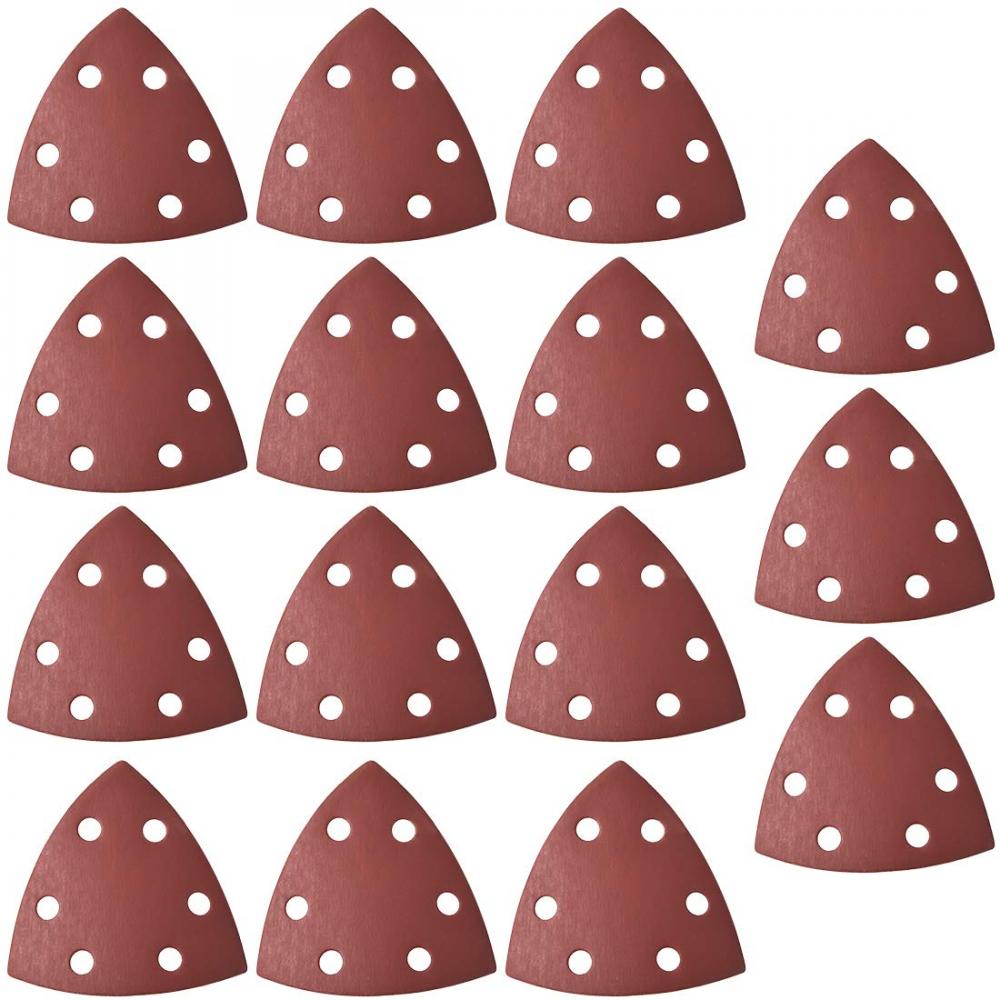 Шлифовальная бумага, треугольная 280 мм, зернистость 80, 10 шт. Scheppach