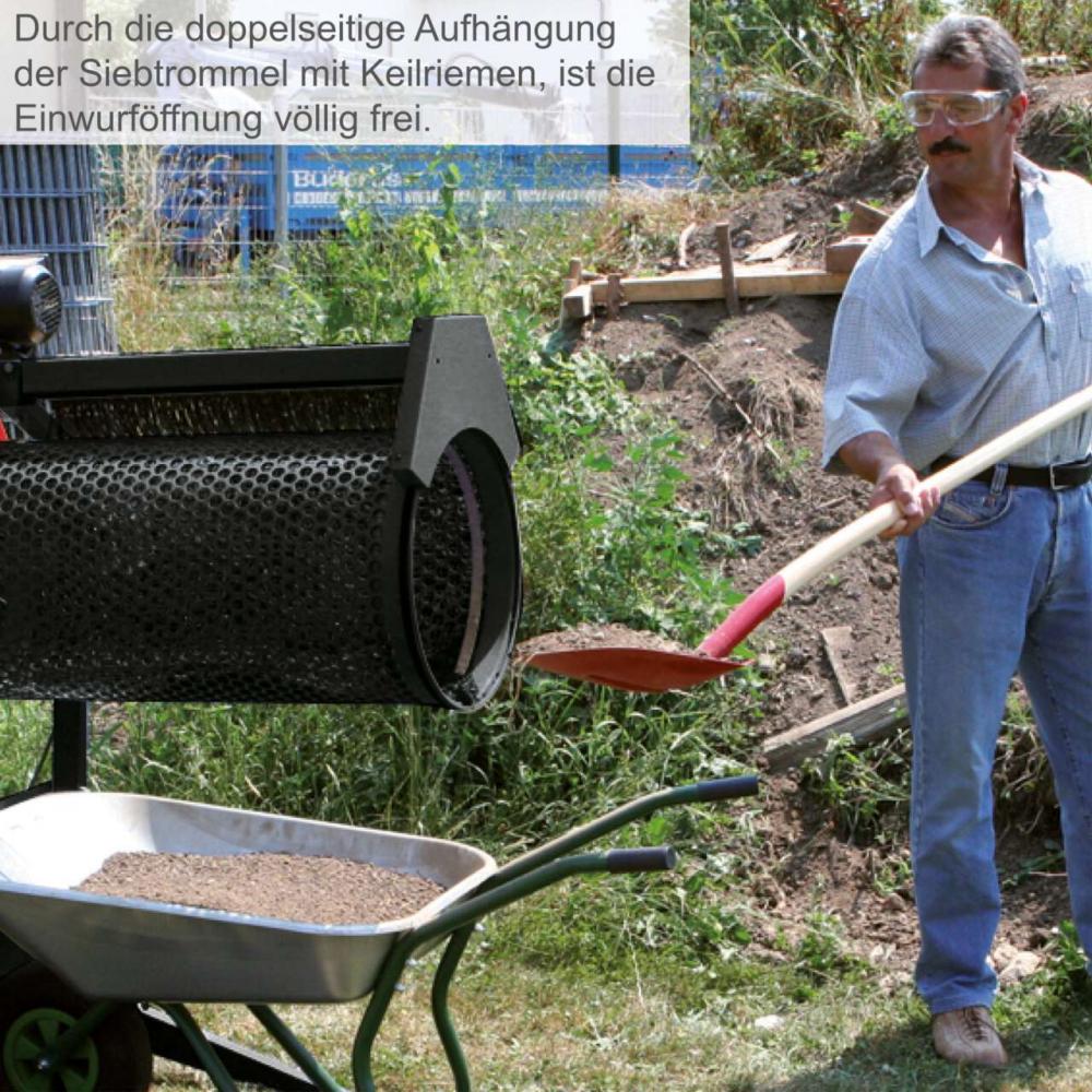 Барабанный просеиватель Scheppach RS400 Scheppach