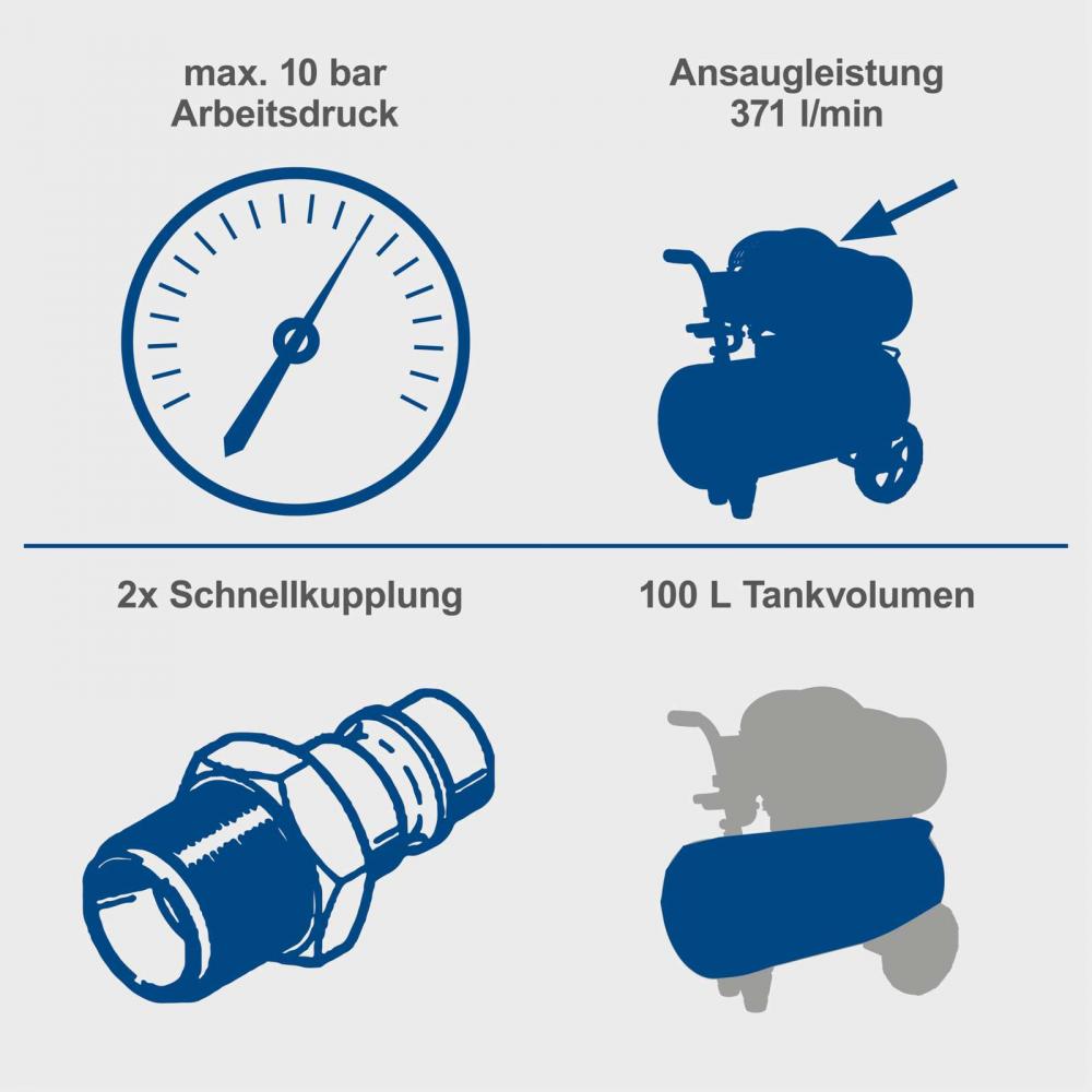 Компрессор Scheppach HC120DC Scheppach