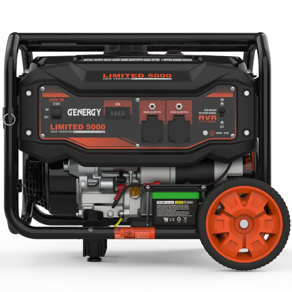 Бензиновий генератор GENERGY LIMITED 5000 Scheppach