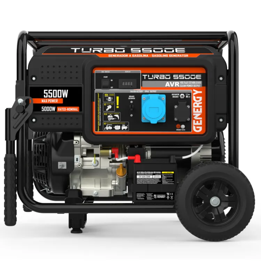 Бензиновий генератор GENERGY TURBO 5000 Scheppach