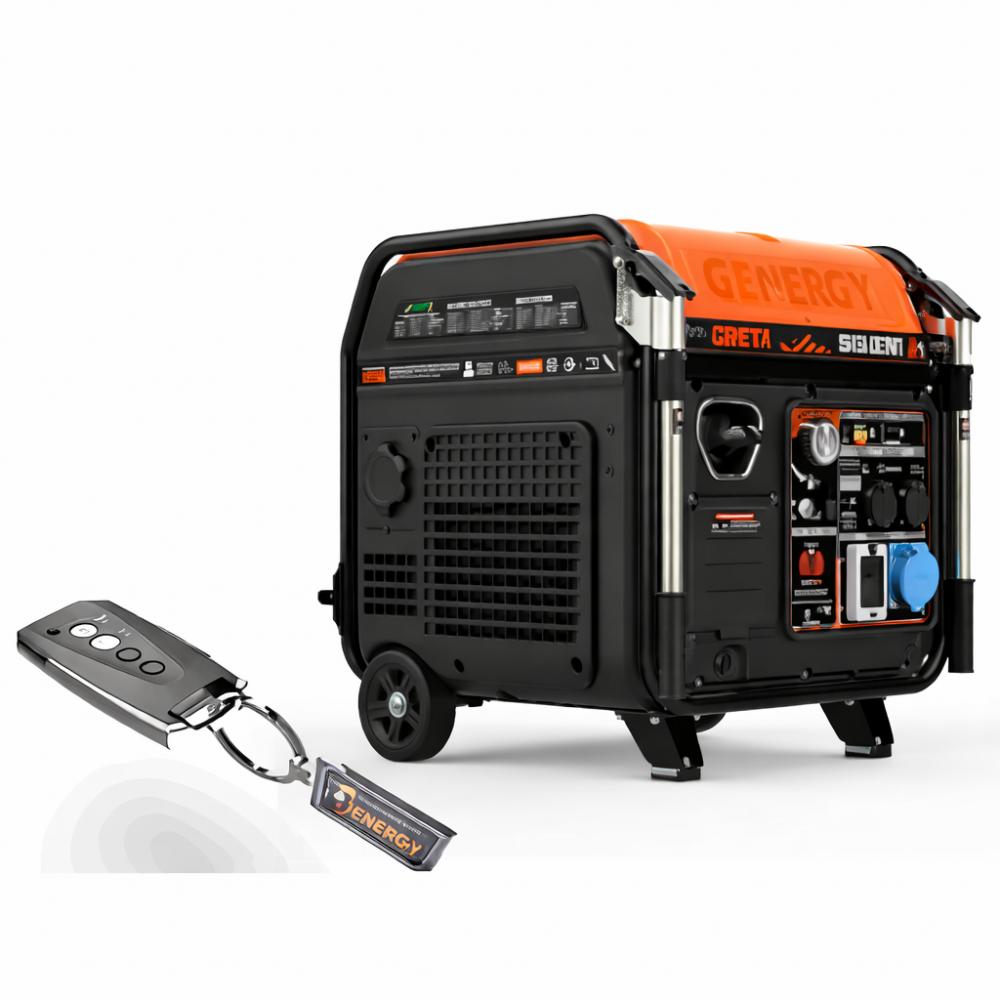 Генератор инверторный бензиновый GENERGY CRETA SILENT RC Scheppach