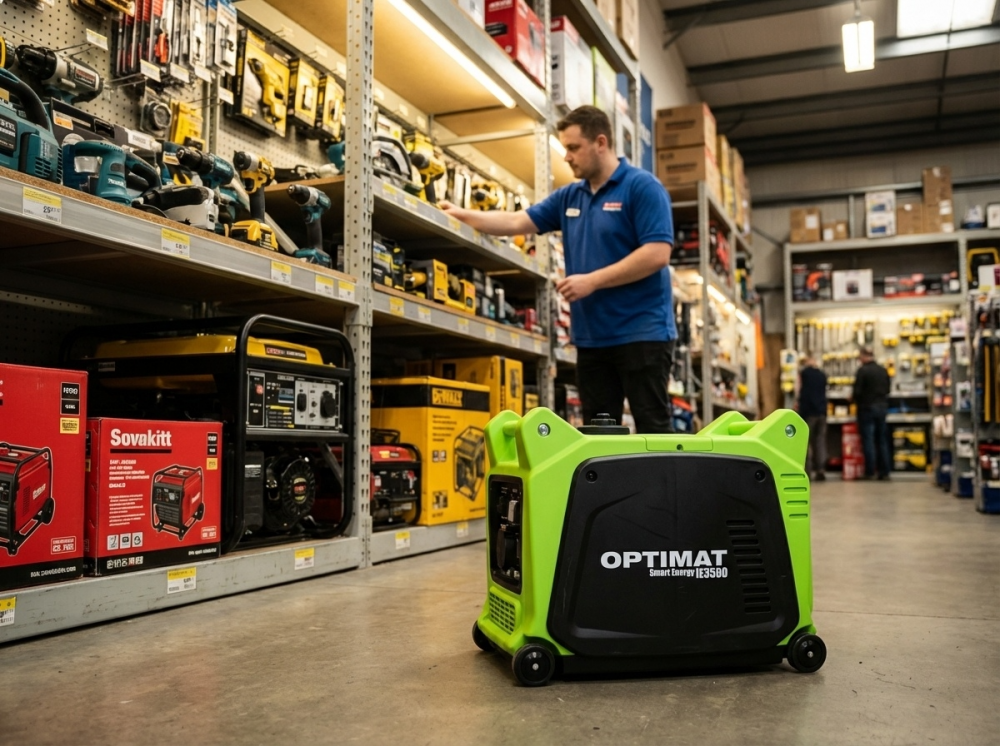 Инверторный генератор Optimat Smart Energy IE3500 Scheppach