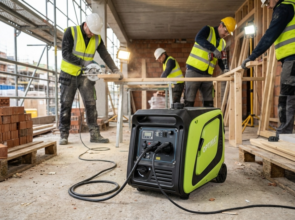 Інверторний генератор Optimat Smart Energy IE4500 Scheppach