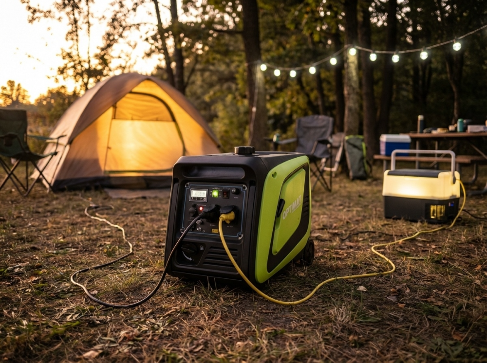 Інверторний генератор Optimat Smart Energy IE4500 Scheppach