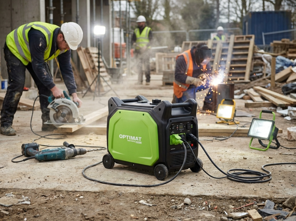 Інверторний генератор Optimat Smart Energy IE6500 Scheppach