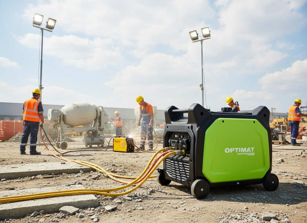 Инверторный генератор Optimat Smart Energy IE8500 Scheppach