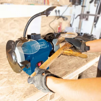 Заточувальний верстат (точило) Scheppach BG 200 AL - slide 2