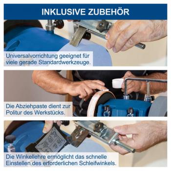 Шліфувально-полірувальний станок Scheppach TiGer 2500 - slide 2