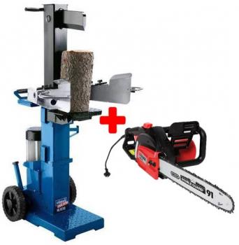 Дровокол&nbsp;Scheppach&nbsp;HL 1010 + UES-22 электрическая цепная пила