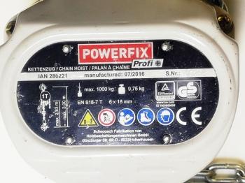 Таль ручна ланцюгова Scheppach&nbsp;Scheppach&nbsp;Powerfix1000kg - slide 2