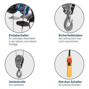 Таль електрична канатна Scheppach&nbsp;Scheppach&nbsp;HRS400 - slide 2