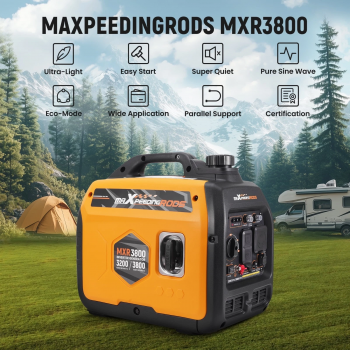Інверторний бензиновий генератор Maxpeedingrods&nbsp;Scheppach&nbsp;MXR3800 - slide 5