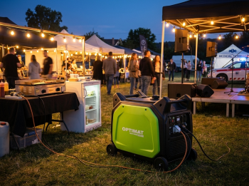 Інверторний генератор Optimat Smart Energy IE6500 Scheppach