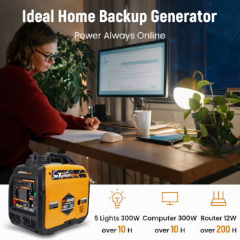 Інверторний двопаливний генератор Maxpeedingrods MXR3800DF Scheppach