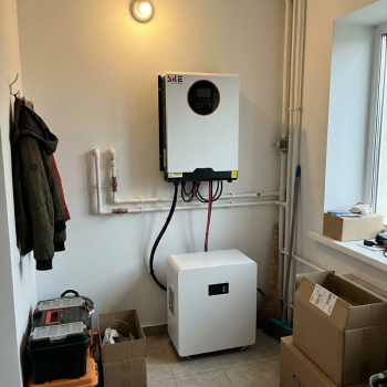 Гібридний інвертор SKE PH21-6.2K + батарея SKE SK-BG5120 5.12 кВт·год Scheppach