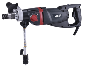 Дриль алмазного сухого і вологого свердління з мікроударом AGP